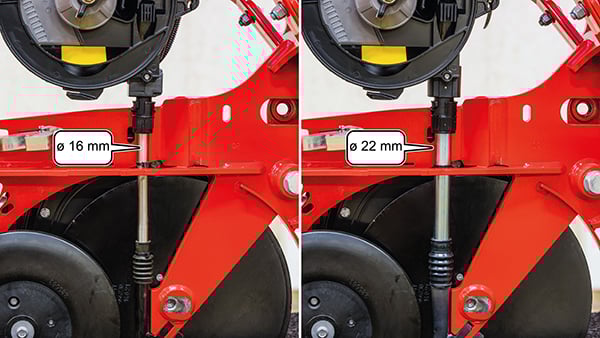 Planter seed tube