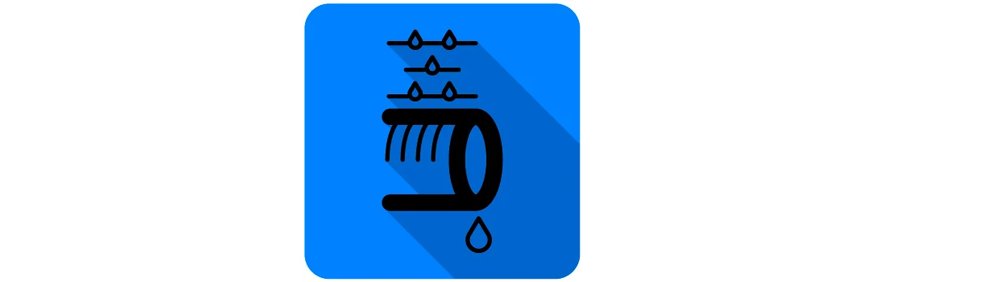 Drainage is essential for uniform drying