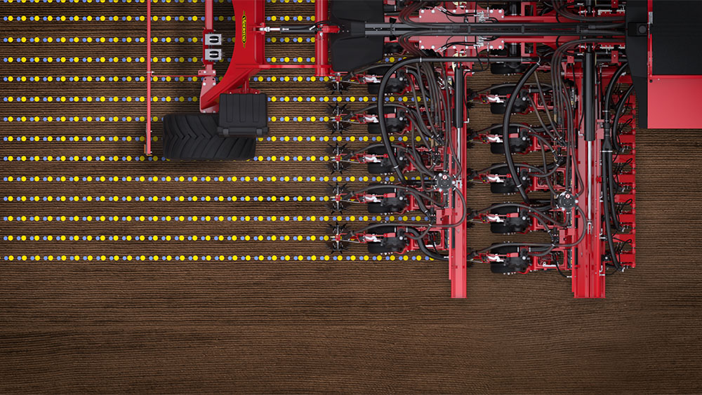 Proceed V 24 with in-row fertiliser placement