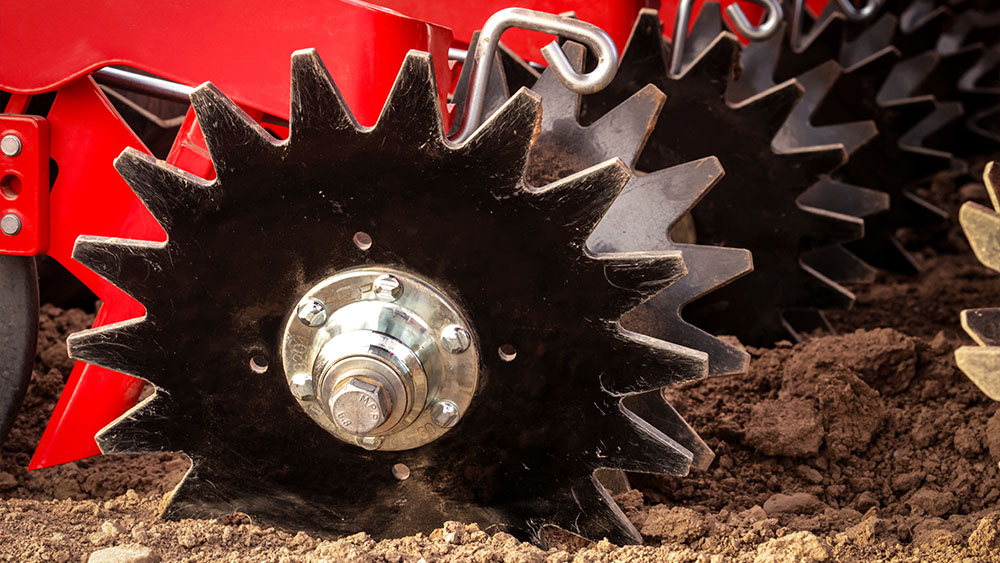Closing wheel on the Proceed row unit