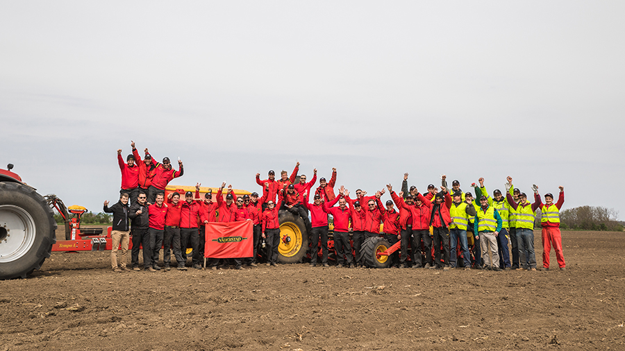 The world record Tempo planter team