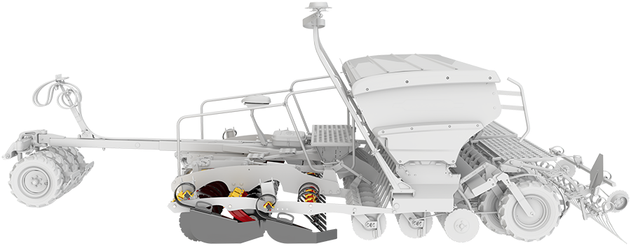 Väderstad Rapid 300-400 working zones