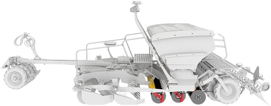 Väderstad Rapid 300-400 working zones