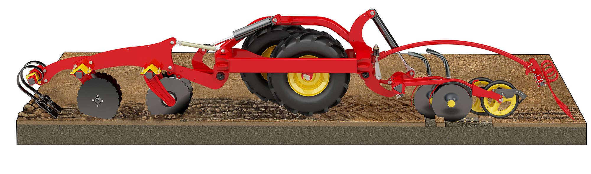 Väderstad seed drill Spirit high precision seed coulters