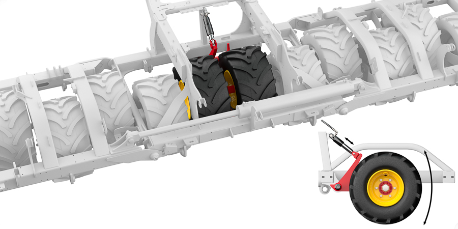 Väderstad Spirit hydraulic adjustable middle packer