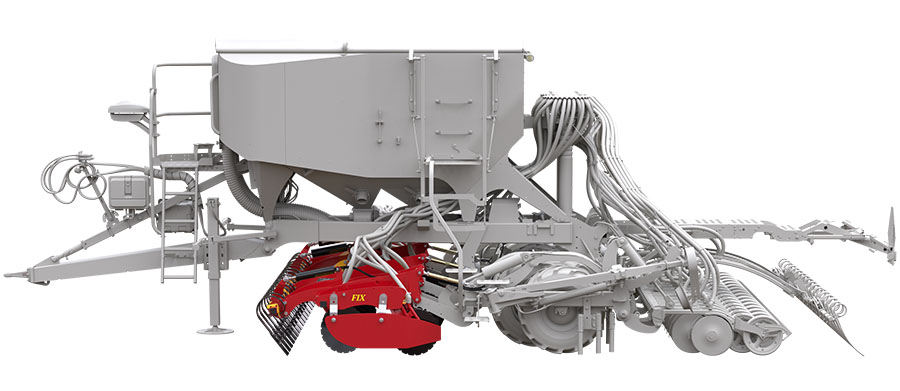 Väderstad Spirit 400C/S working zones