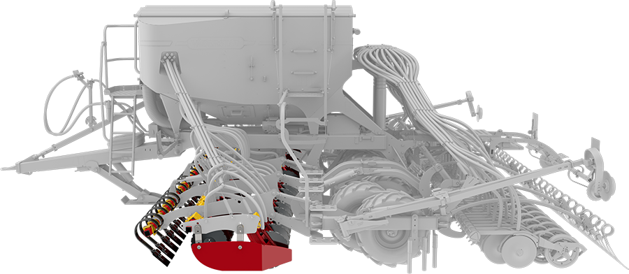 Väderstad Spirit 600-900C working zones