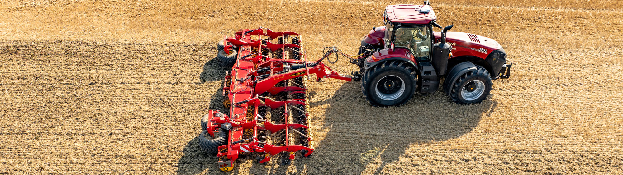 Carrier 925 equipped with the 3-row CrossCutter Disc system