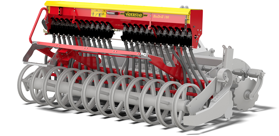 Väderstad BioDrill turns Carrier into a seed drill