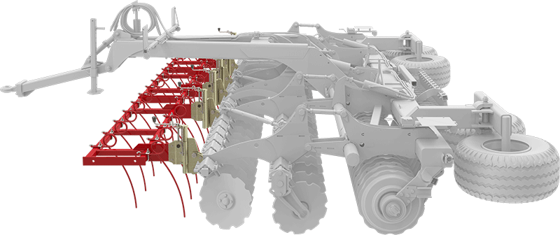Carrier working zones