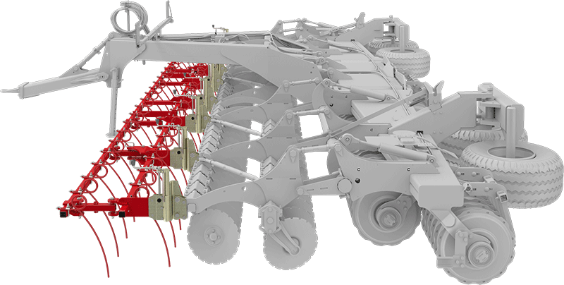 Carrier 925-1225 working zones