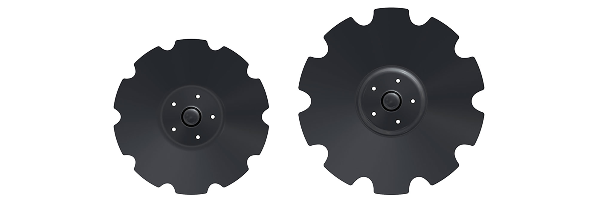 Väderstad Discs allowing for increased working depth