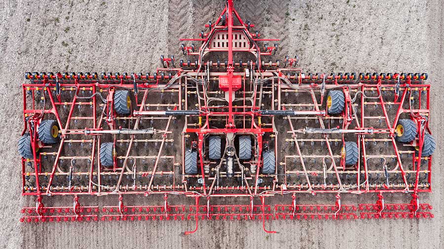 Top view of the NZ Extreme that shows the distribution of the wheels